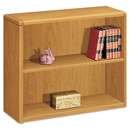 Hon Wood Bookcase, Two Shelf, 36w x 13 1/8d x 29 5/8h, Harvest H10752.CC